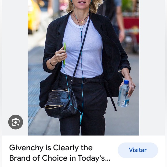 Givenchy Tumbled Sheepskin Nano Pandora Bag - Picture 2 of 10